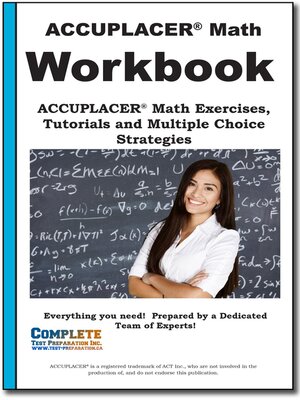 cover image of ACCUPLACER&#174; Math Mastery